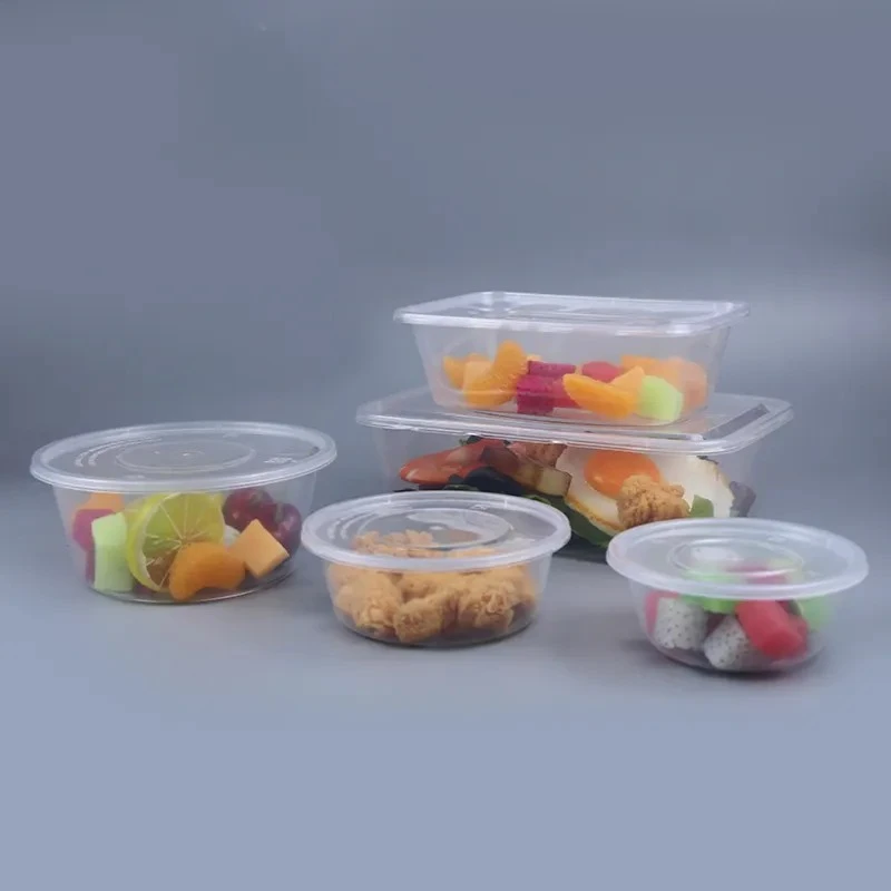 Disposable PP Plastic Eco-friendly Food Packing Box