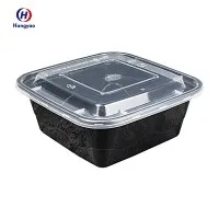 Vroča prodaja okrogle in kvadratne plastične škatle za enkratno uporabo